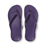 Arch Support Flip Flops - Classic - Acai Purple